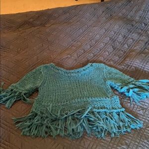 Free people cropped sweater